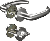 OGRO Rosettengarnitur CORE+8999 U-Form Aluminium PZ DIN L/R 8 mm Vierkant