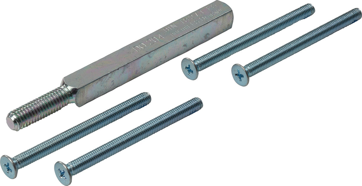 OGRO FS-Befestigungsset 114/115 Vollstift 9x116 mm für Drücker- und Wechselgarnituren