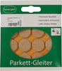 HANSI Parkettgleiter Premium 22 mm Filz natur rund selbstklebend – 16 Stück