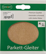 HANSI Parkettgleiter Premium 22 mm Filz natur rund selbstklebend – 16 Stück