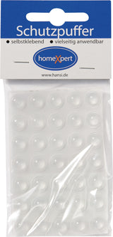 HANSI-Siebert Schutzpuffer Clear 6,4 mm – Selbstklebende transparente Linsenpuffer