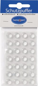 HANSI-Siebert Schutzpuffer Clear 6,4 mm – Selbstklebende transparente Linsenpuffer