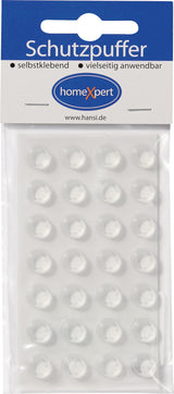 HANSI-Siebert Schutzpuffer Clear 6,4 mm – Selbstklebende transparente Linsenpuffer