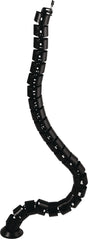 M-Beschläge Kabeldurchführung Kunststoff 1200 mm schwarz Ø 64 mm