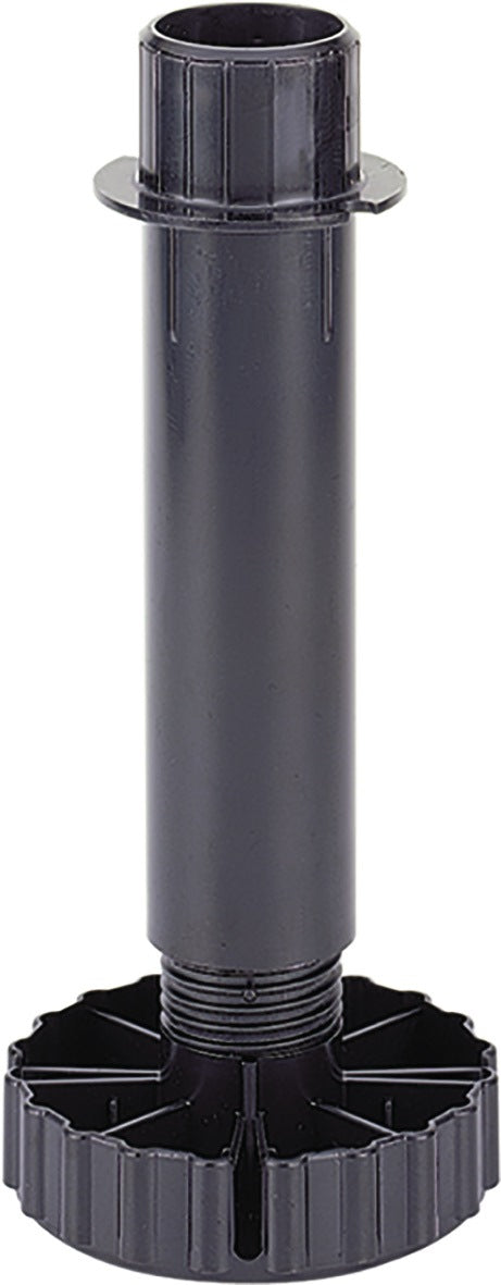 HETTICH Sockelverstellfuß Korrekt Kunststoff schwarz 80 mm – 10 Stück