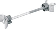 HETTICH Arbeitsplattenverbinder AVB 5 Stahl verzinkt mit 2 gebogenen Klemmplatten 65 mm – 50 Stück