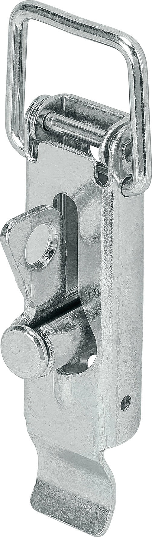 VORMANN Spannverschluss 110 mm Stahl blau verzinkt mit Plombiermöglichkeit