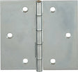VORMANN Scharnier 30x30 mm Stahl blau verzinkt gerollt käntig DIN 7954 C 50 Stk.