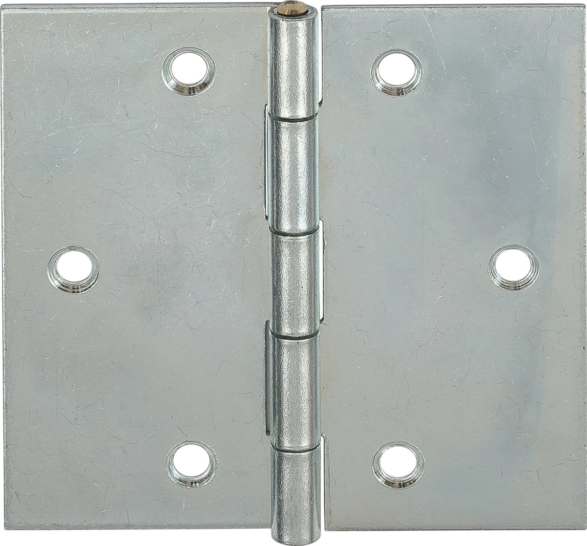 VORMANN Scharnier 30x30 mm Stahl blau verzinkt gerollt käntig DIN 7954 C 50 Stk.