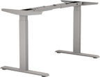 silber RAL 9006 / 700-1200 mm / 2 Motoren / 2-stufig