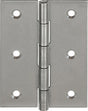 VORMANN Scharnier 10502 – Edelstahl V2A, gerollt, halbbreit, 40 x 32 x 0,9 mm