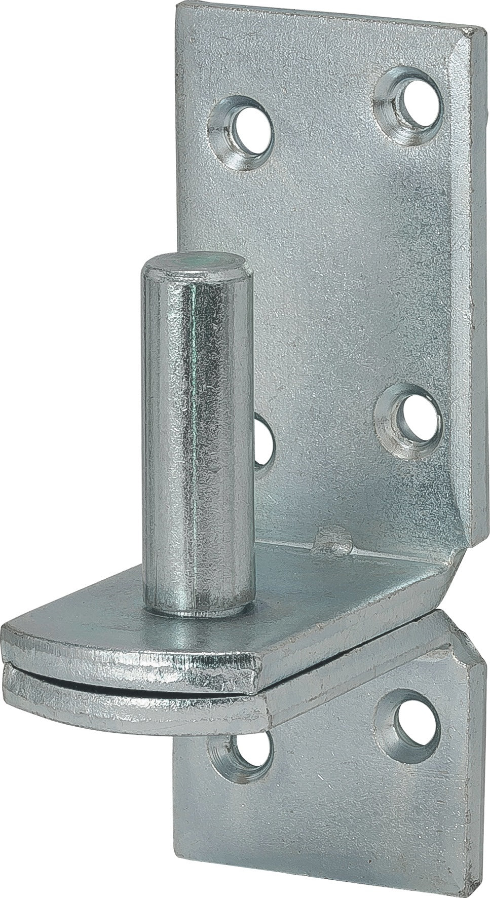 VORMANN Kloben DII auf Platte 10x33x85 mm blau verzinkt – Stahlbeschlag zum Aufschrauben