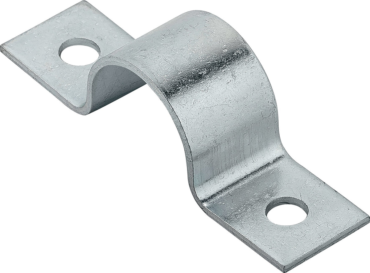 Rohrschelle 26 x 20 mm Stahl blau verzinkt für 1 Zoll Rohre von VORMANN – 25 Stück