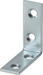 VORMANN Stuhlwinkel 25 x 25 mm, 15 mm breit, 2 mm Stahl blau verzinkt