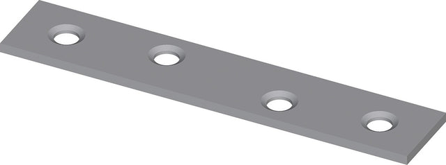 HOHAGE Verbindungsblech 50x15x1,8 mm Stahl blau chromatiert – 100 Stück