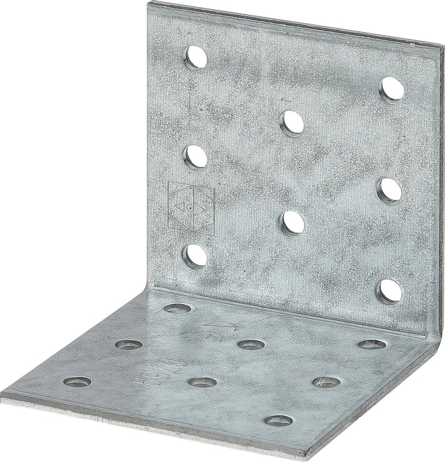 VORMANN Lochplattenwinkel 60x60x40 mm, 2,5 mm Stahl sendzimir verzinkt