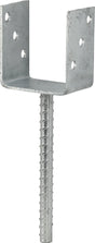 VORMANN Stützenschuh 71x60x100 mm feuerverzinkt mit Steindolle – 10 Stück