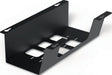 BMB Kabelwanne BOXIT V – Metall, schwarz, 310 x 120 mm, Höhe 90 mm