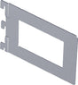 Bücherbügel weißalu. 143 mm x 118 mm von ALFER ALUMINIUM – 2 Stück, für Wandschienen im Raster 50
