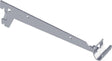 ALFER ALUMINIUM Konfektionsträger 250 mm für Ovalrohr 35 x 20 mm, weiß, 30 kg Tragfähigkeit