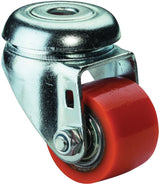 BS ROLLEN Lenkrolle 50 mm mit Anschraubplatte, Polyurethan, 150 kg Tragfähigkeit