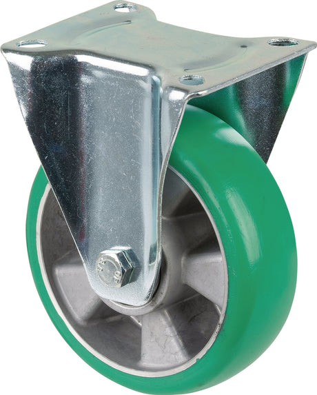 BS ROLLEN Bockrolle 80 mm Polyurethan, 170 kg Tragfähigkeit, Anschraubplatte