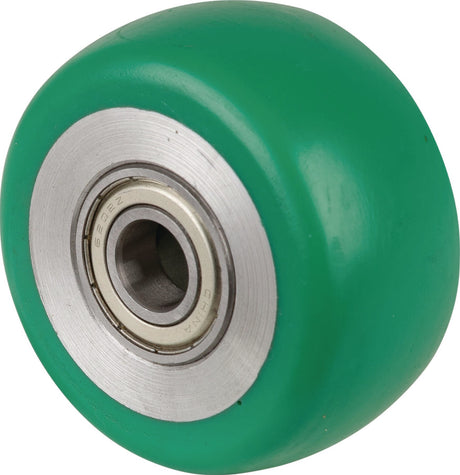 BS ROLLEN Ersatzrad 80 mm Polyurethan blau, 170 kg Tragfähigkeit, Achs-Ø 15 mm
