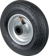 BS ROLLEN Luftrad 200 mm Ersatzrad mit Rillenprofil und Rollenlager, 80 kg Tragfähigkeit