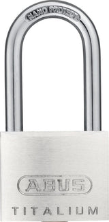 ABUS Zylindervorhangschloss 64TI/20 Titalium – 20 mm Schlosskörper, verschiedenschließend