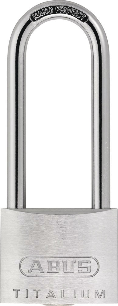 ABUS Zylindervorhangschloss 64TI/20 Titalium – 20 mm Schlosskörper, verschiedenschließend