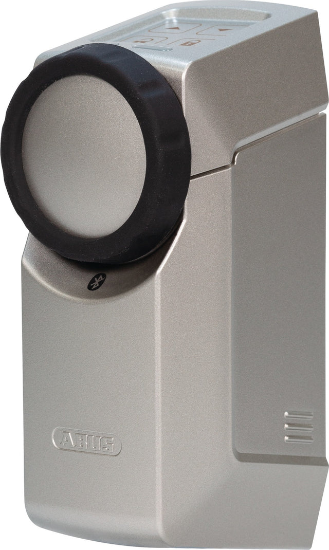 ABUS Elektronisches Türschloss CFA3100 S – App, Code, Fingerscan & Tastendruck, silber