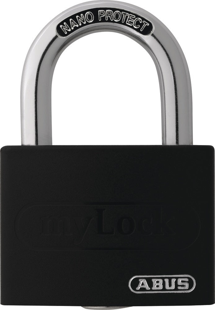 ABUS Zylindervorhangschloss T65AL/40 blau – Aluminium, gleichschließend, 43 mm