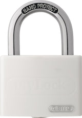 ABUS Zylindervorhangschloss T65AL/40 blau – Aluminium, gleichschließend, 43 mm