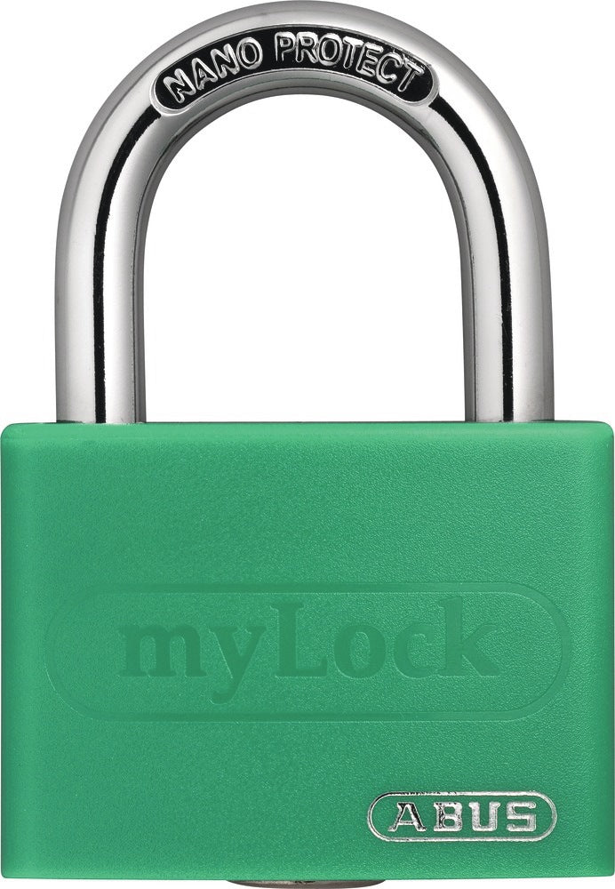 ABUS Zylindervorhangschloss T65AL/40 blau – Aluminium, gleichschließend, 43 mm