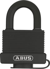ABUS Zylindervorhangschloss 70/35 vs. Messing – Verschiedenschließend, 43 mm Schlosskörper