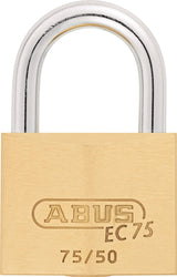 ABUS Zylindervorhangschloss 75/30 VS – Messing, gehärteter Stahlbügel, NANO PROTECT™