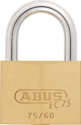 ABUS Zylindervorhangschloss 75/30 VS – Messing, gehärteter Stahlbügel, NANO PROTECT™