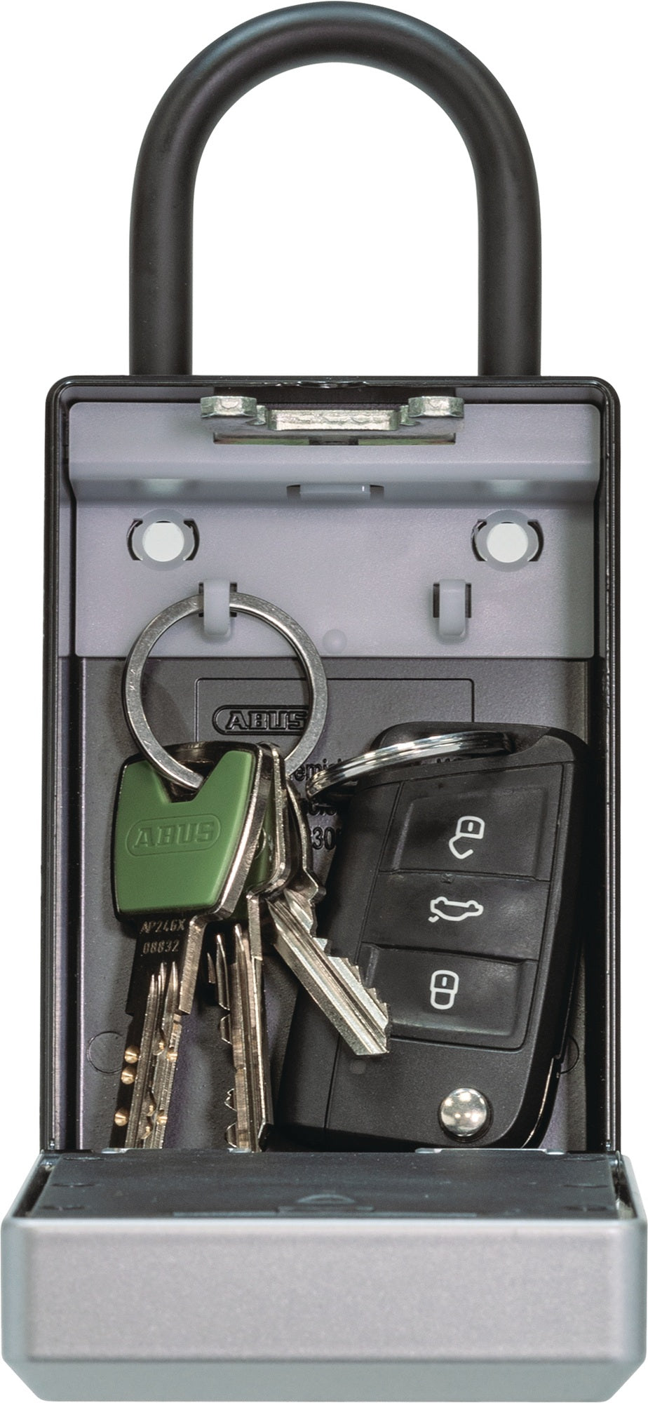 ABUS Schlüsseltresor 797 mit Zahlenschloss – Wandmontage für 20 Schlüssel & 14 Karten