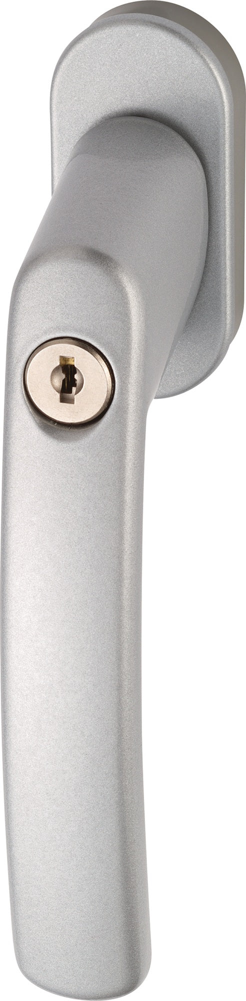 ABUS Fenstergriff FG200 S AB208 Alu silber abschließbar mit Druckzylinder