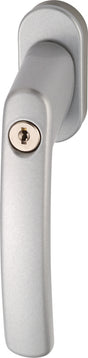 ABUS Fenstergriff FG200 S AB208 Alu silber abschließbar mit Druckzylinder