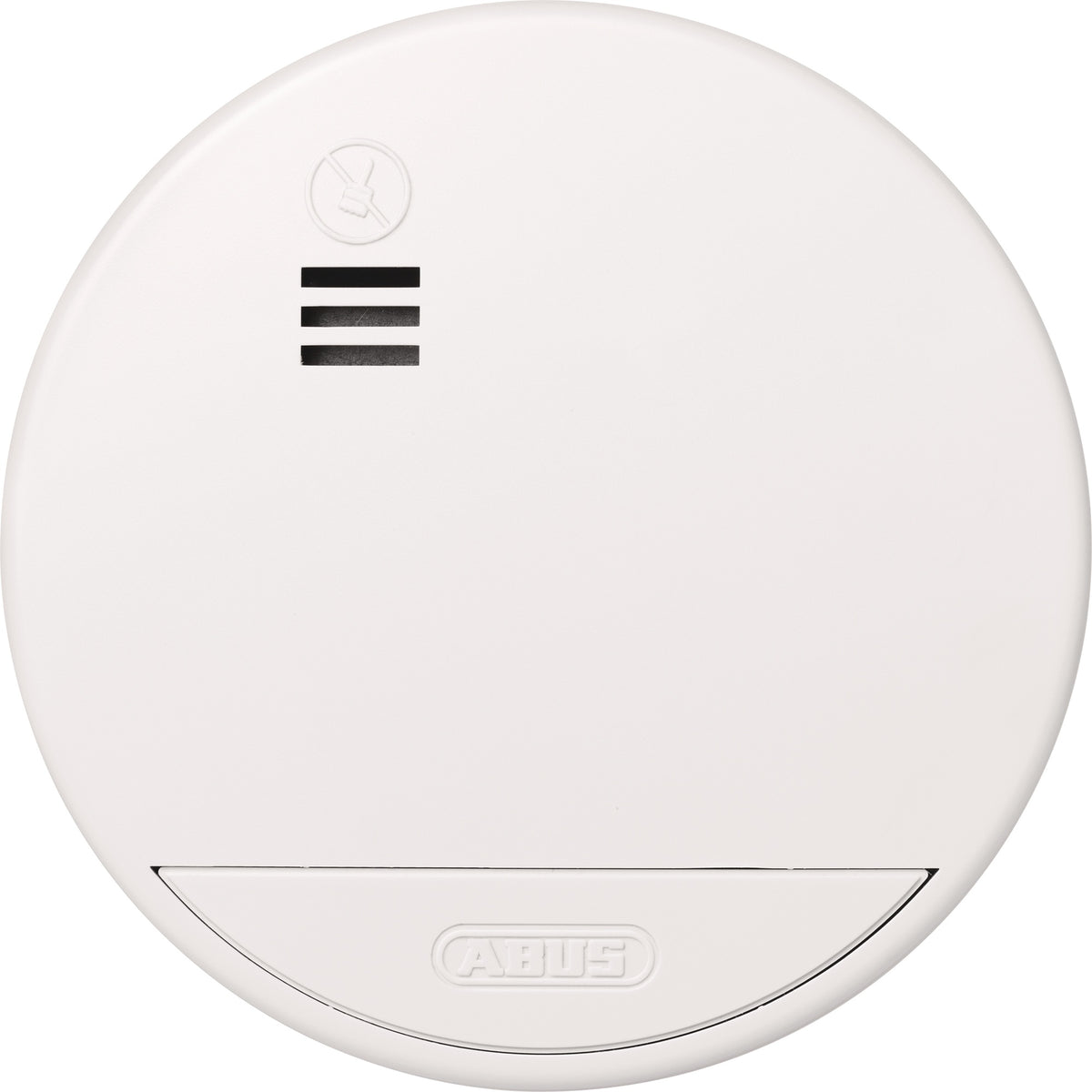 ABUS Rauchwarnmelder RWM90 mit 5 Jahre Lithium Batterie, 85 dB, DIN EN 14604, reinweiß