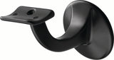 HERMETA Handlaufträger 3506 Aluminium silberfarbig eloxiert, gewölbte Auflage, Wandplatte 56 mm