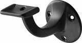 HERMETA Handlaufträger 3507 Aluminium silberfarbig eloxiert Wandplatte 56 mm gerade Auflage