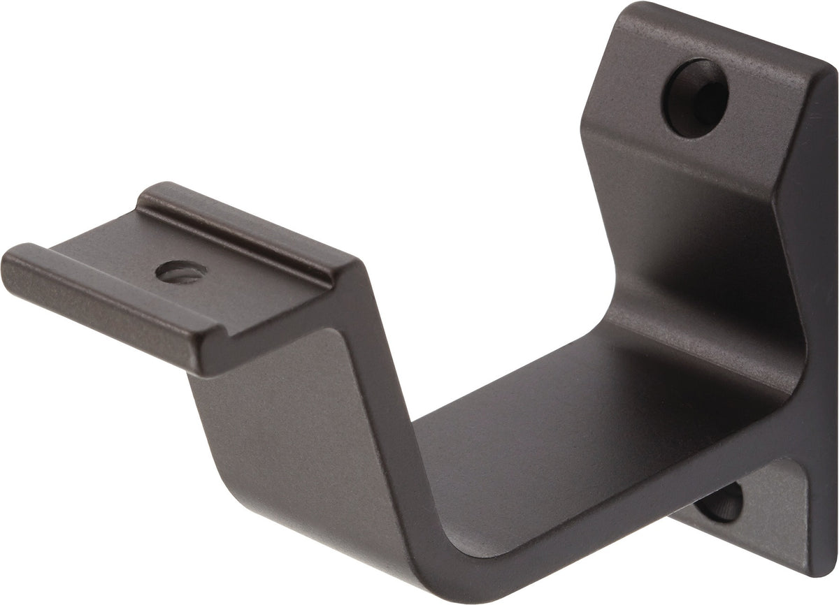 Handlaufträger 3550 von HERMETA – Aluminium, gerade Auflage, Wandabstand 76 mm, DIN 18040
