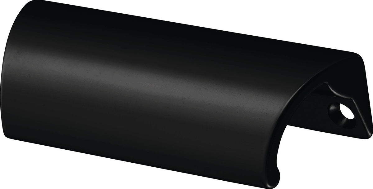 HERMETA Möbelgriff Aluminium silberfarbig eloxiert 78 mm – Hochwertiger Griff für Möbel