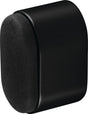 HERMETA Wandtürpuffer 4700 Aluminium schwarz kunststoffbeschichtet Länge 25 mm