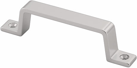 HERMETA Handgriff Aluminium silberfarbig eloxiert 110 mm – 2 Löcher, C2C-zertifiziert