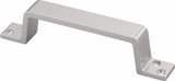 HERMETA Handgriff Aluminium silberfarbig eloxiert 110 mm – 2 Löcher, C2C-zertifiziert