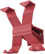 Haarmann Wandgarderobe Aluminium 4 Haken tiefschwarz 170 mm – 100 % Recycling
