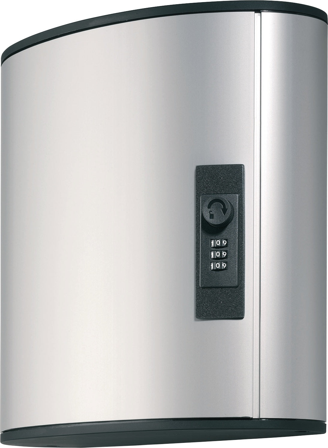 DURABLE Key-Box Schlüsselschrank Aluminium 36 Haken Zylinderschloss 280x302x118 mm